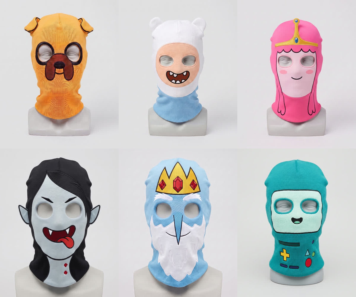 All six AdventureMask characters