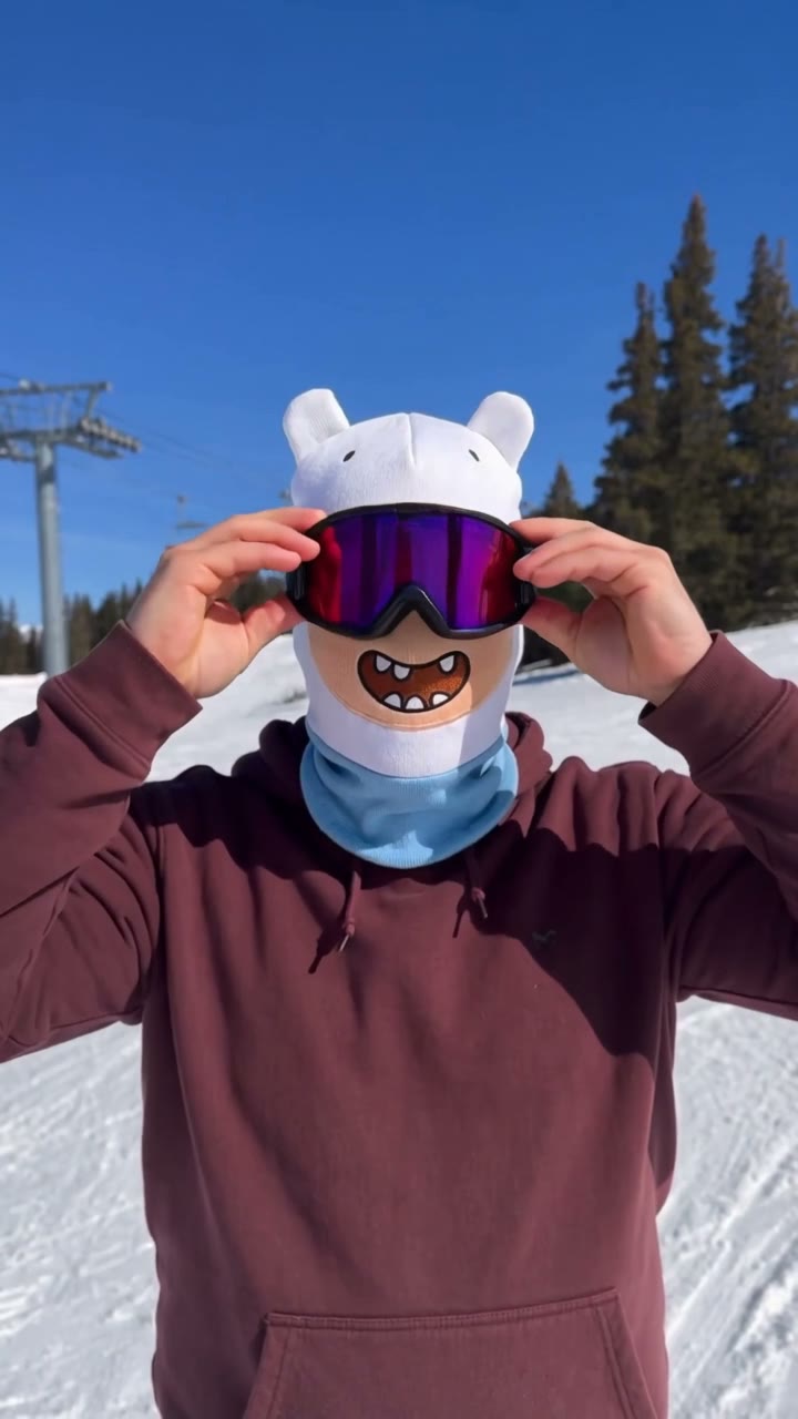 AdventureMask ski masks on the mountain